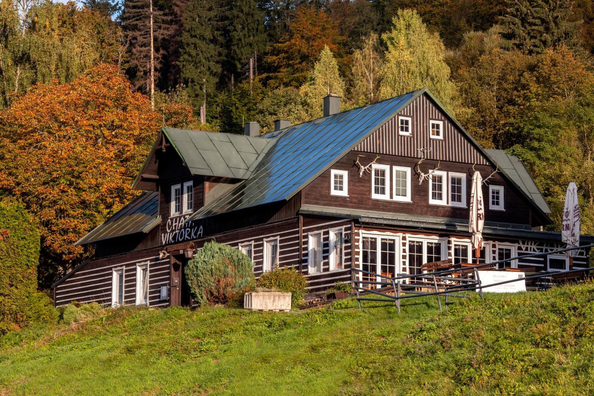 Chata Viktorka, Cerna Hora Janské Lázně Extérieur photo